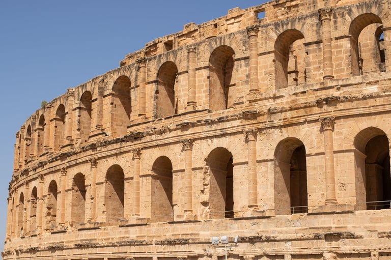 Coliseo romano arquitectura antigua anfiteatro
