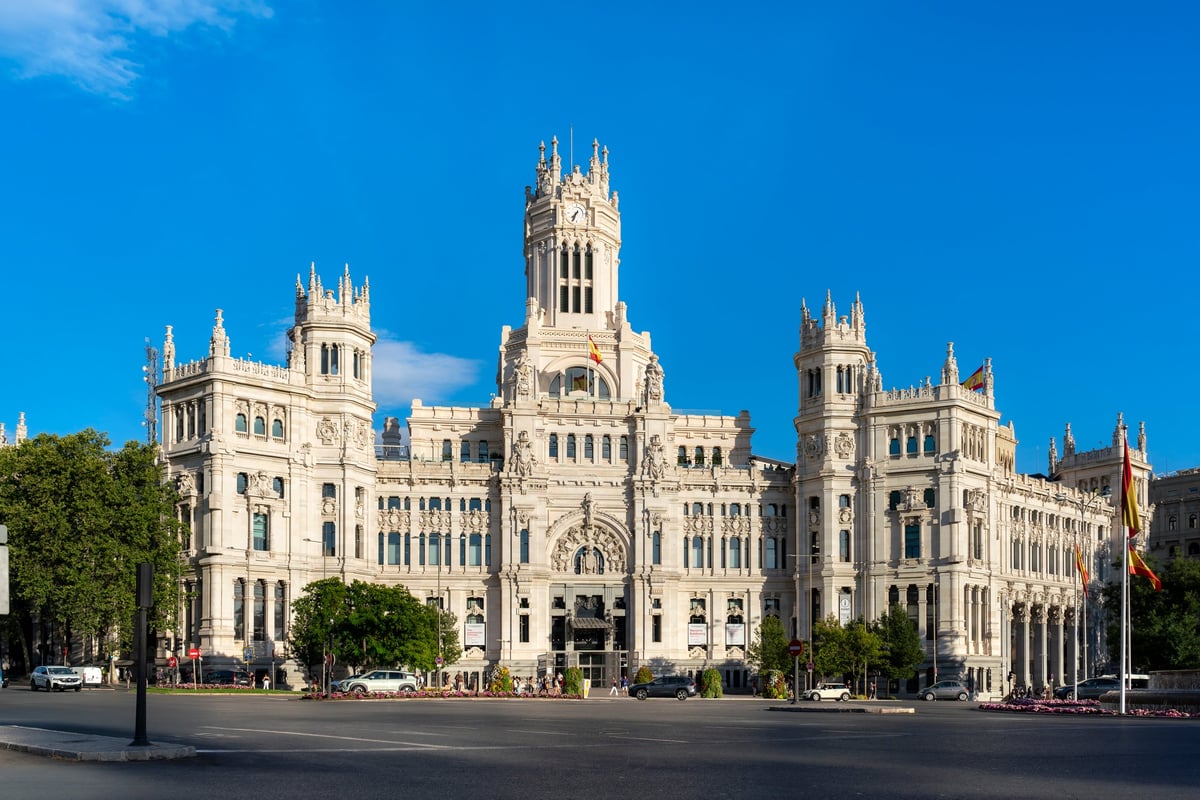 Palacio de Cibeles, Madrid España