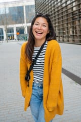 Happy woman portrait