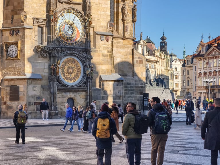 Prague Czech Republic historic city center Charles Bridge