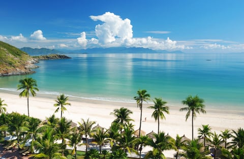 Beach Scene landscape